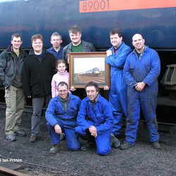 Presentation of Picture by GNER Engineering Team