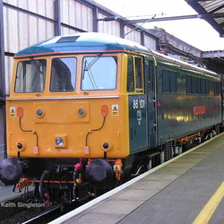 86101 returns to the Main Line